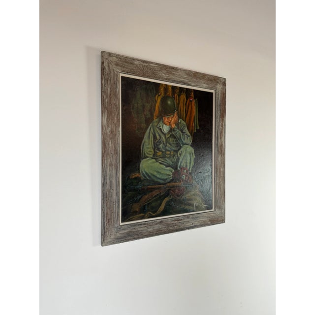For your consideration we are presenting for sale this fantastic Vintage impressionist oil painting on Masonite, depicts a...