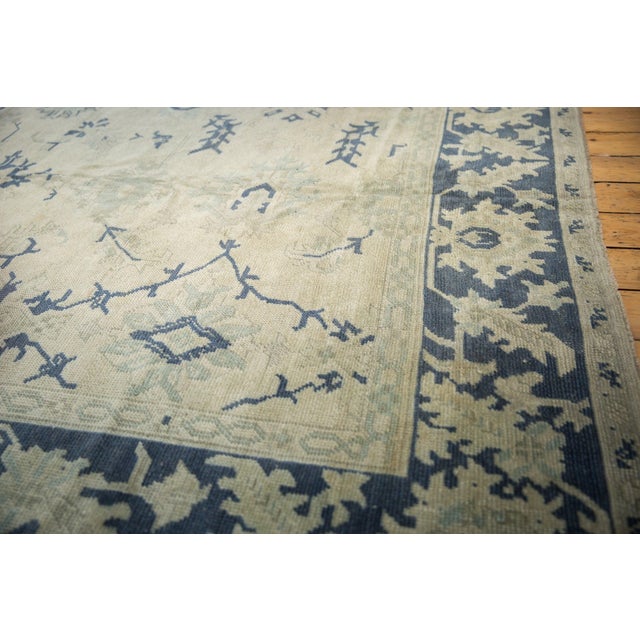 Vintage Distressed Oushak Carpet - 11' x 16'3" For Sale In New York - Image 6 of 13