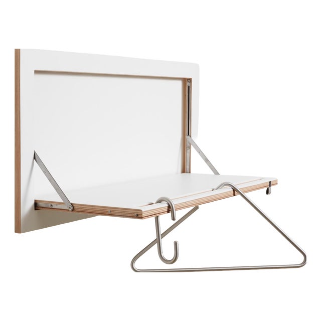 Fläpps Coat Rack Hängrail 80×40-1 -- White from Ambivalenz For Sale