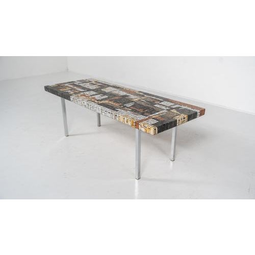 Mid-Century Modern Mosaic Coffee Table, 1970s