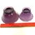 Early 20th Century Mid Century Modern Fostoria Amethyst Glass Century Serving Bowls Pair For Sale - Image 9 of 9