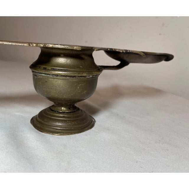 Antique 19th Century Bronze Indian Hindu Bronze Changalvetta Ritual Oil Lamp For Sale - Image 13 of 16