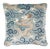 Schumacher Bixi Velvet Pillow in Celestine For Sale
