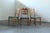 Vintage Razorblade High Back Dining Chairs by Henning Kjærnulf, Denmark, 1960s, Set of 6 For Sale - Image 4 of 18