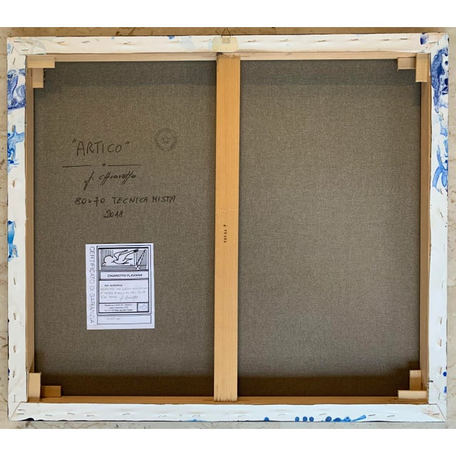 Flaviana Chiarotto, Artico, Mixed Media, 2018 For Sale - Image 9 of 10