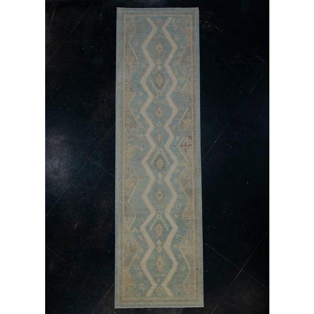 2'9" x 9'8" High quality 100% wool, made of natural vegetable dyes. Turkish Pile-Knotted.