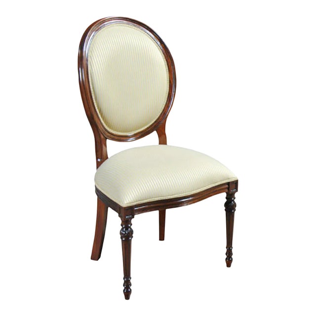 Niagara Furniture Round Back Mahogany Side Chair For Sale
