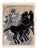 Georges Braque, Chariot with Three Horses, 1955, Lithograph For Sale