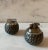 Vintage mid century modern Norwegian table lighters made by Perletinn in Norway. Lighters are made of pewter and have a...