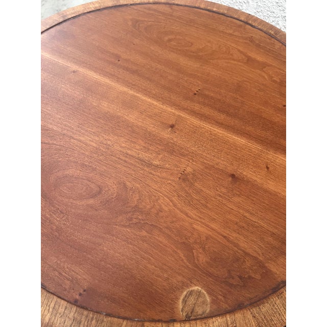 Midcentury Baker Barrel Side Tables (Pair) For Sale - Image 10 of 12