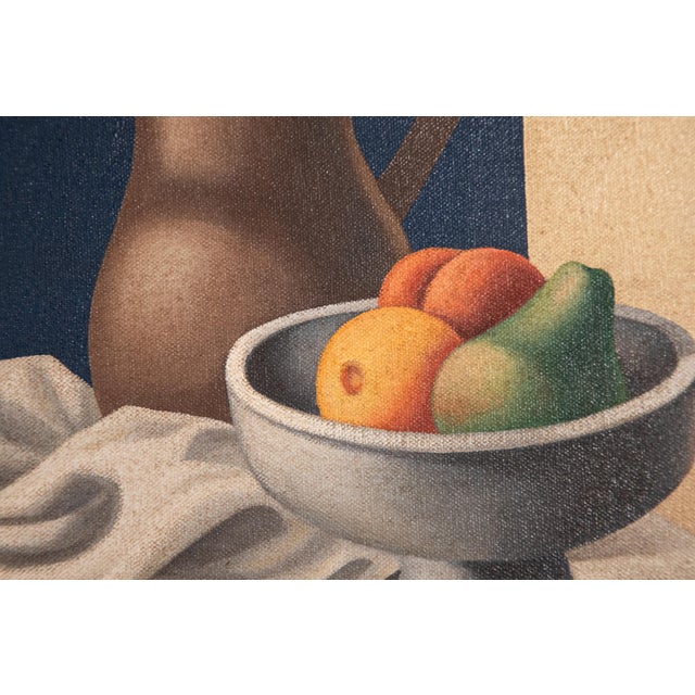 Surrealism Mario Carreno - (1913 - 1999) - Cuban - Oil on Canvas Coa - 29 1/2" W X 22" H, Framed For Sale - Image 3 of 5