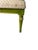 Wood 1930s Pair of Neoclassical Painted Decorated Green Settees With Cream Upholstery For Sale - Image 7 of 11