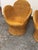 Floral Vintage Boho Style Wicker Lounge Chairs, Pair For Sale - Image 10 of 12