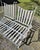 Metal 1960s Woodard Andalusian Right and Left Armchair For Sale - Image 7 of 11