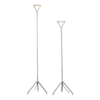 Lola D15 Floor Lamps attributed to Luceplan, Set of 2 For Sale