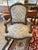 Victorian Floral Print Bergere Chair, 19th Century For Sale - Image 3 of 12