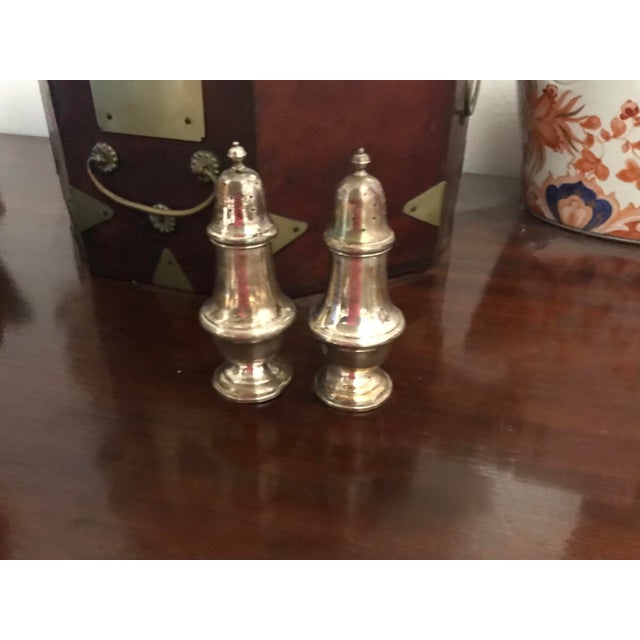 Traditional Vintage Gorham Sterling Salt and Pepper Shakers- a Pair For Sale - Image 3 of 3