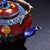Vintage Ming Cloisonne Enamel Teapot – Red Ground Gilt Bat & Coin Motif For Sale - Image 9 of 9