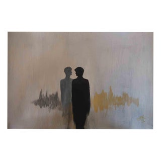 Anna Maria Caboni, Shadows, Acrylic Painting, 2010s For Sale
