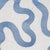 Modern Sample - Schumacher Riley Embroidery Fabric in Navy on Ivory For Sale - Image 3 of 5