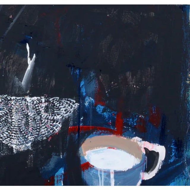 My Cup Runneth Over by Patricia Zinsmeister Parker (1934 - 2024) Mixed Media on Canvas, 2024, 36" x 48" Patricia...