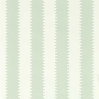 Sanderson Aperigon Parade Wallpaper in Celadon For Sale