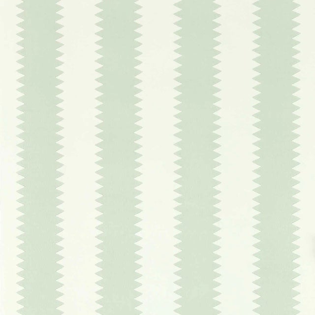 Sanderson Aperigon Parade Wallpaper in Celadon For Sale