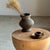 Side Table with Hemispherical Top in Beige Mango Wood, 1980s For Sale - Image 10 of 18