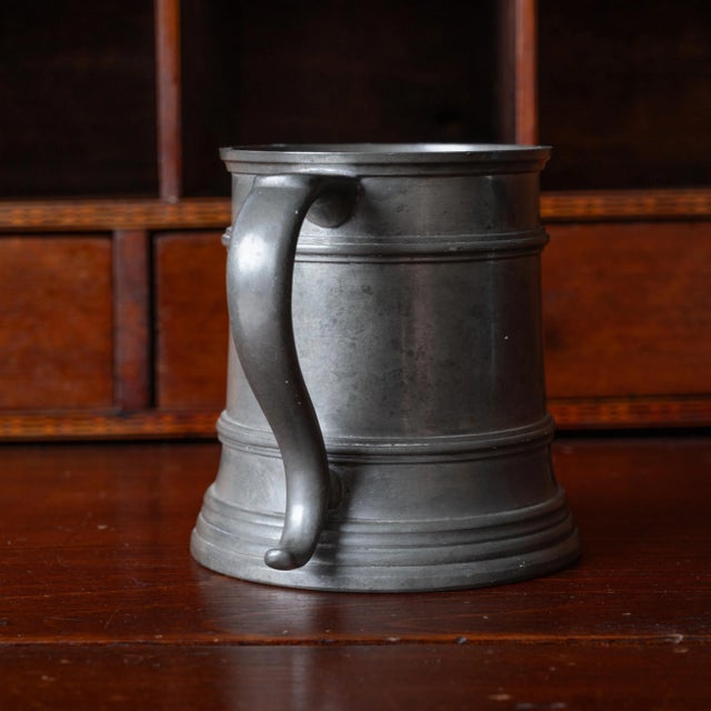 A pewter trophy mug presented to H.G. Curtis at the 1908 track meet between Concord High School and the private Concord...