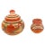 Vintage Mata Ortiz Style Mexican Pottery Set - 2 Pieces For Sale - Image 13 of 13