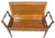 Edwardian Period English Duet Bench For Sale - Image 9 of 12
