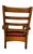Stickley Mission Collection Oak & Velvet Bow Arm Lounge Chair (Model 89-2590) For Sale - Image 12 of 16