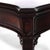 Brown Antique Federal Style Mahogany Hinged Top Hall Table With Single Drawer C1930 For Sale - Image 8 of 17