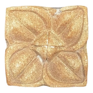 Gothic Rose Burnt Umber Natural Decorative Ceramic Tile For Sale