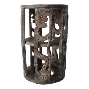 Late 20th Century African Dogon Style Stool Vintage