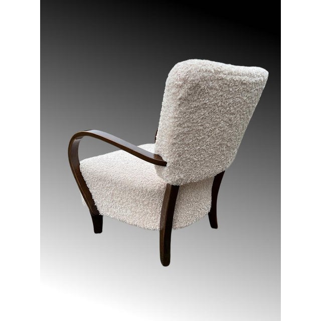 Art Deco Style H-237 Armchair by Jindřich Halabala for Up Závody For Sale - Image 12 of 15