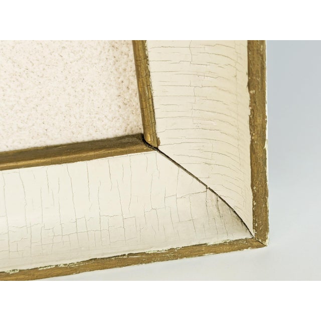 Italian Wall Decorative Ceramic Tiles with Wooden Frame by Lina Poggi Assalini for Ce. As., 1950s, Set of 2 For Sale - Image 6 of 11