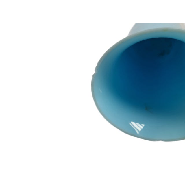 Art Nouveau Fiorentina Roses Vase attributed to Stelvia by Empoli, Italy, 1950s For Sale - Image 9 of 18