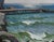 1960s Seascape Oil Painting, Ukrainian Artist Grosh, 1963 100-130 For Sale - Image 6 of 6