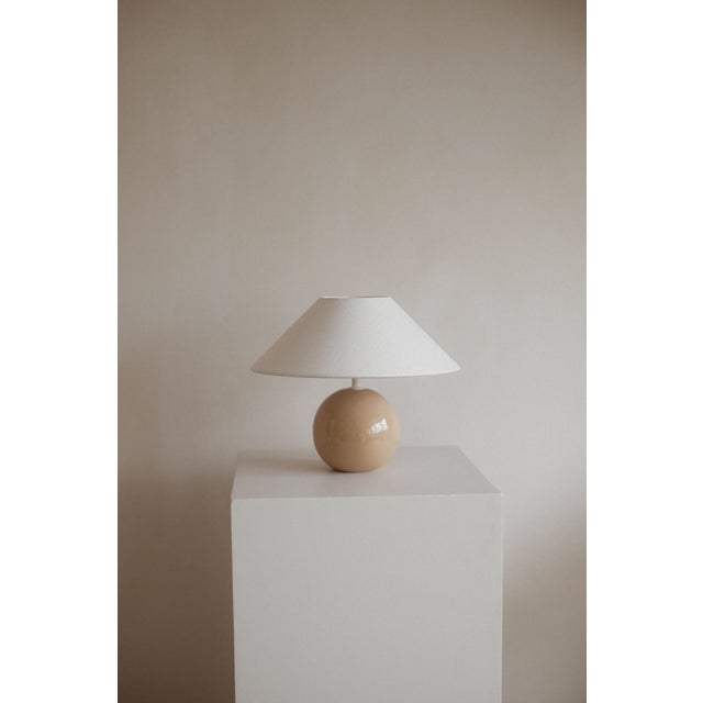 Small Ceramic Table Lamp For Sale - Image 6 of 7
