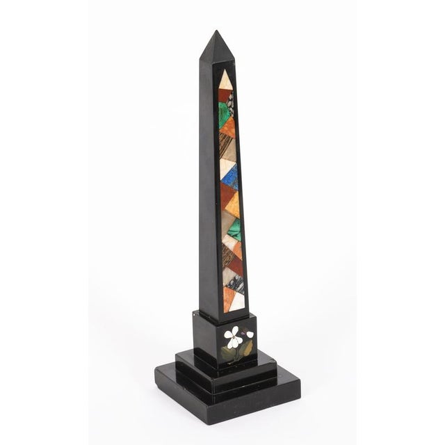 Antique Grand Tour Ashford Specimen Marble Obelisks, 1890, Set of 2 For Sale - Image 4 of 18