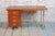 1930s Bauhaus Writing Desk in Oak and Chrome attributed to Hynek Gottwald, Czechia, 1930s For Sale - Image 5 of 15
