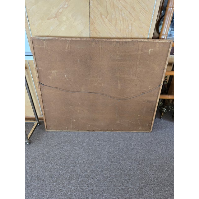 1950s Mid Century Modern Vintage Italian Painting Family For Sale In Boston - Image 6 of 7