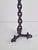 1960s Brutalist Chain Floor Candleholder from Franz West, France, 1960s For Sale - Image 5 of 7