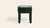 Olive Linen Piero Ottoman by Ceraudo For Sale - Image 6 of 8
