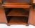 Vintage 20th Century English Flame Mahogany Corner Display Cabinets from Harrods For Sale - Image 12 of 18