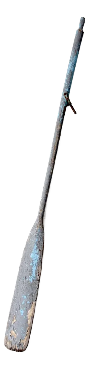 Vintage Painted Wooden Oar
