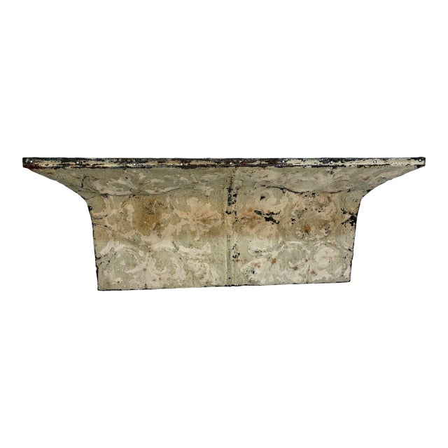 Vintage Architectural Mantle or Wall Shelf For Sale