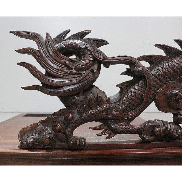 Brown 19th Century Asian Mahogany Cabinet, Vietnam For Sale - Image 8 of 18