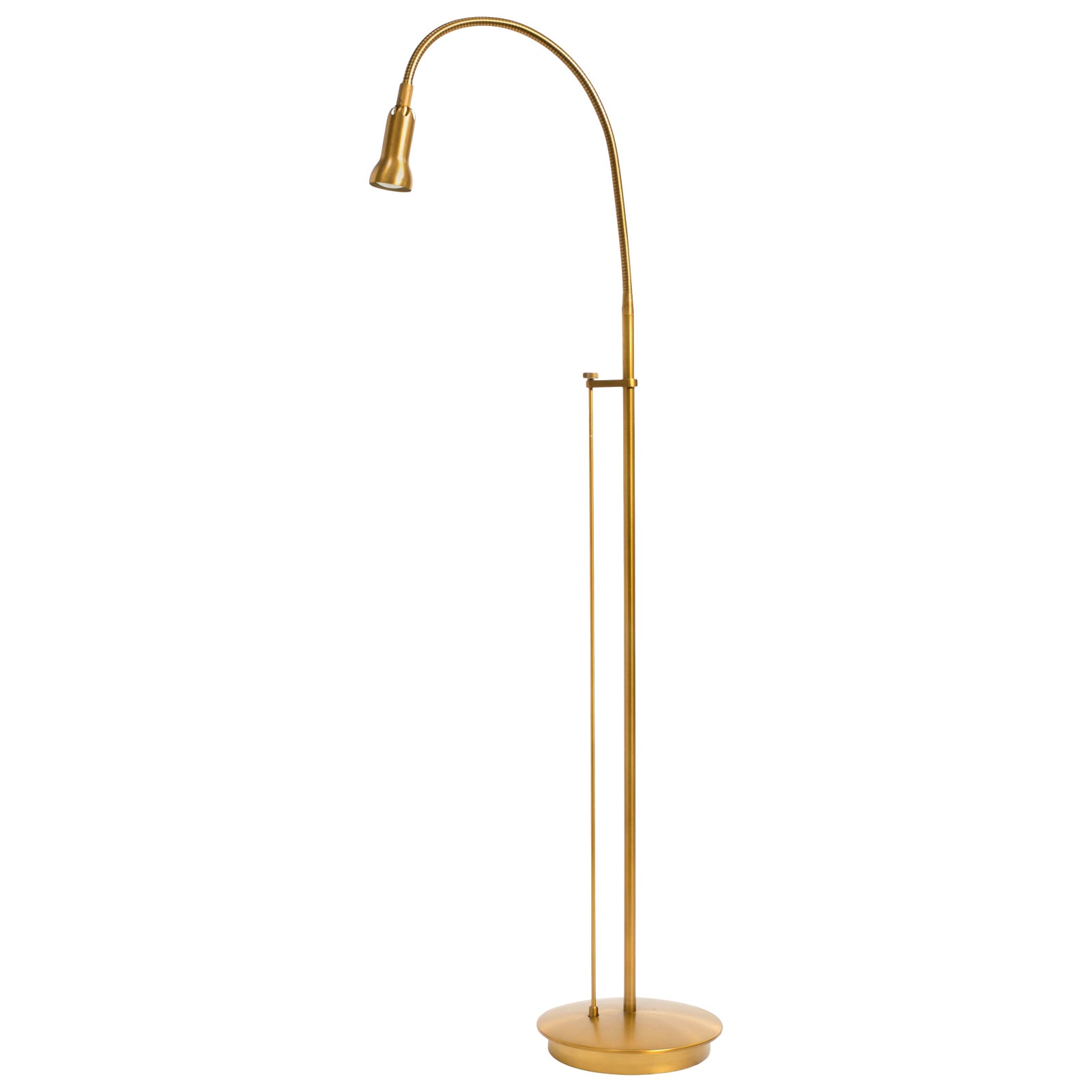 Brass Gooseneck Floor Lamp Chairish